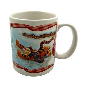 Disney Winnie the Pooh Holiday Eeyore & Tigger Ceramic Mug
